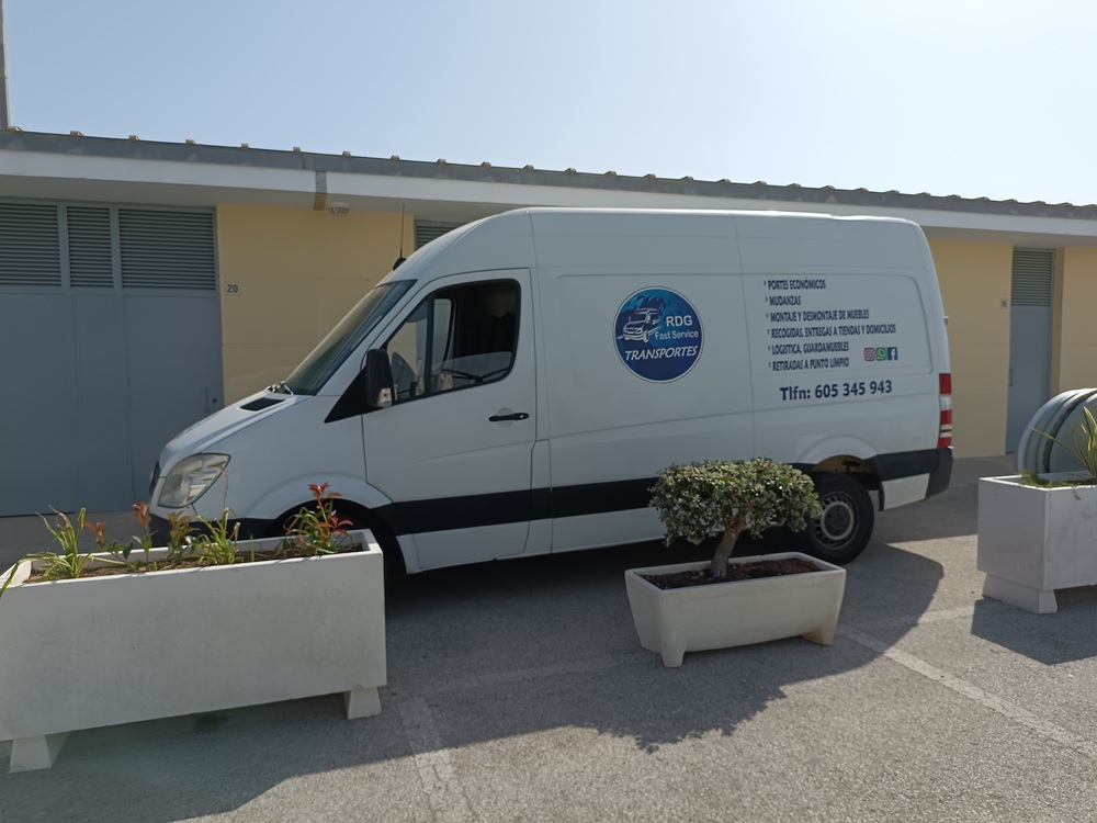 flota de vehículos para mudanzas